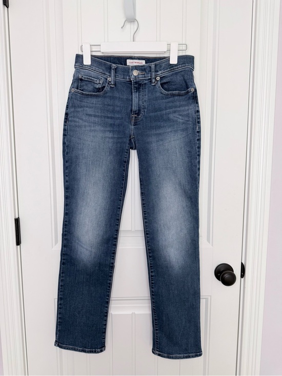 Lucky Brand Denim - Lucky Brand Women’s Sweet Mid Rise Straight Leg Jeans - Medium Blue Wash
